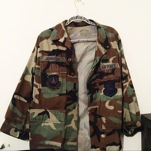 Vintage One Of a Kind Air Force Jacket